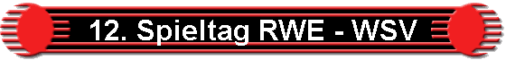 12. Spieltag RWE - WSV